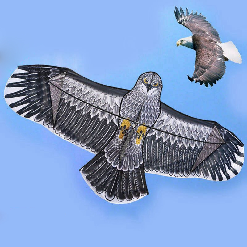 驱鸟吓鸟老鹰风筝成人卡通老鹰闪电客风筝田园风筝量大从忧