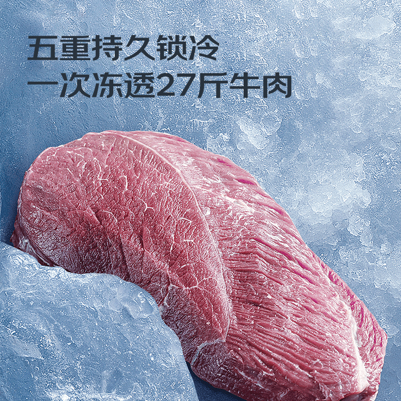 康佳(KONKA) 218升大容量冰柜家用商用冷藏冷冻转换 净味减霜一级能效单温 节能冰箱 BD/BC-218DTH