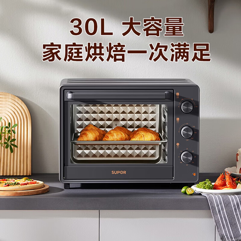 苏泊尔(SUPOR) 电烤箱 烤箱炸烤大容量30L @OJ30A803