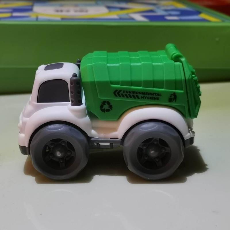 挖掘机工程车挖土机玩具惯性推土机仿真手动手摇模型耐摔铲车男孩惯性