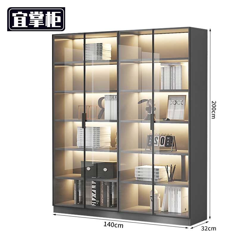 宜掌柜 单门 书柜高清大图