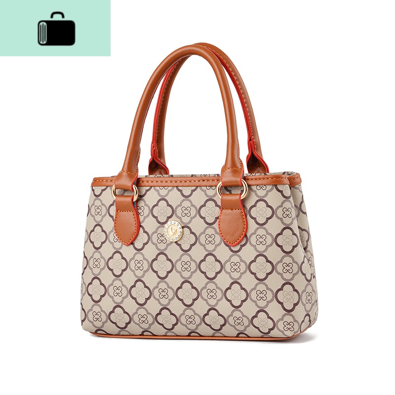 手拎包女2020新款时尚中年妈妈包软皮女包婆婆奶奶买菜手提小包包NEWLAKE高清大图