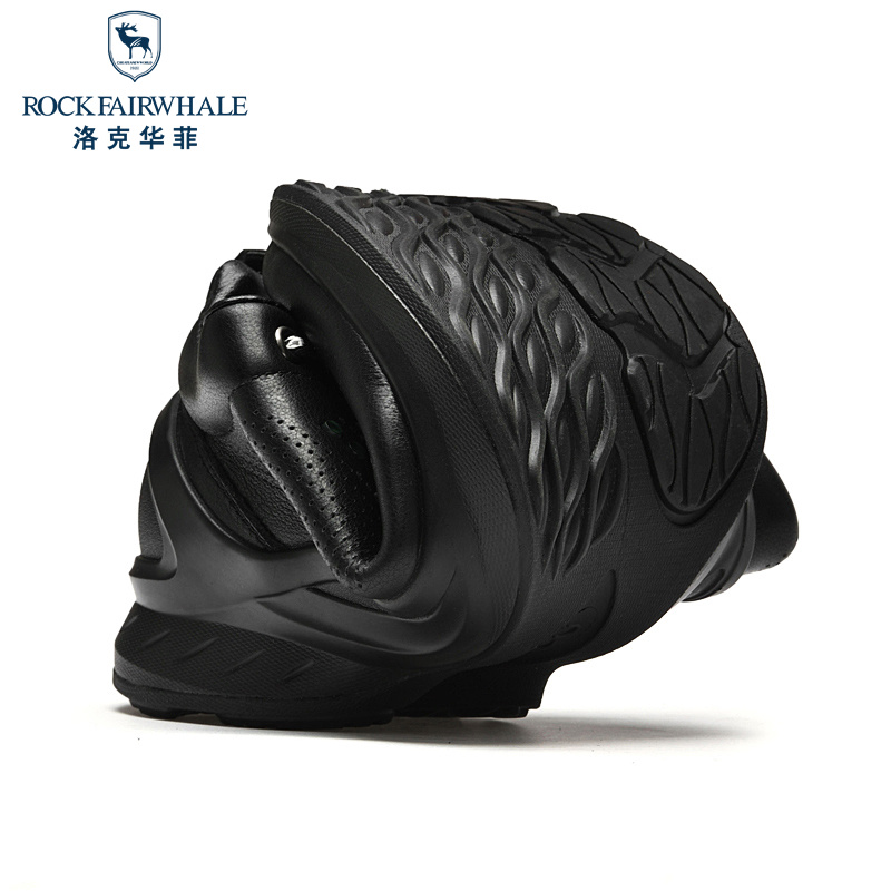 洛克华菲男鞋冬季新款男士真皮潮流运动皮鞋商务休闲鞋子男款高清大图