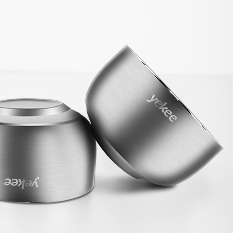 宜洁Y-9451致优双层不锈钢碗碗口￠12cm 高5.8cm1个装单位:个