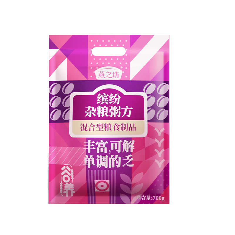 燕之坊 缤纷杂粮粥方700g 杂粮粥早餐粥五谷杂粮粗粮养生粥八宝粥米