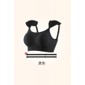 粉底液垫肩内衣无痕隐形小胸显大聚拢美肩修型可拆卸垫肩文胸内衣 L（建议105-120斤） 黑色