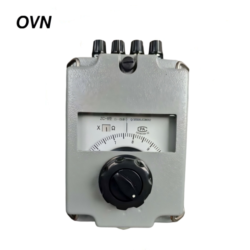OVN 电阻测试仪手摇电阻表 ZC-8 精度0.01-100欧 台高清大图
