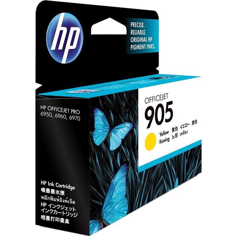 惠普(HP)T6L97AA 905 黄色原装墨盒 (适用 HP OJ6960 6970)