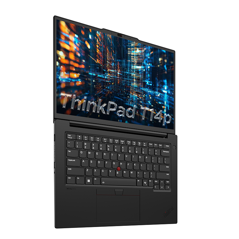联想ThinkPad T14P 01CD AI 2025 14.5英寸高性能工程师本笔记本电脑 英特尔酷睿Ultra 5 225H 32G内存 1TB固态 3K超清屏高清大图