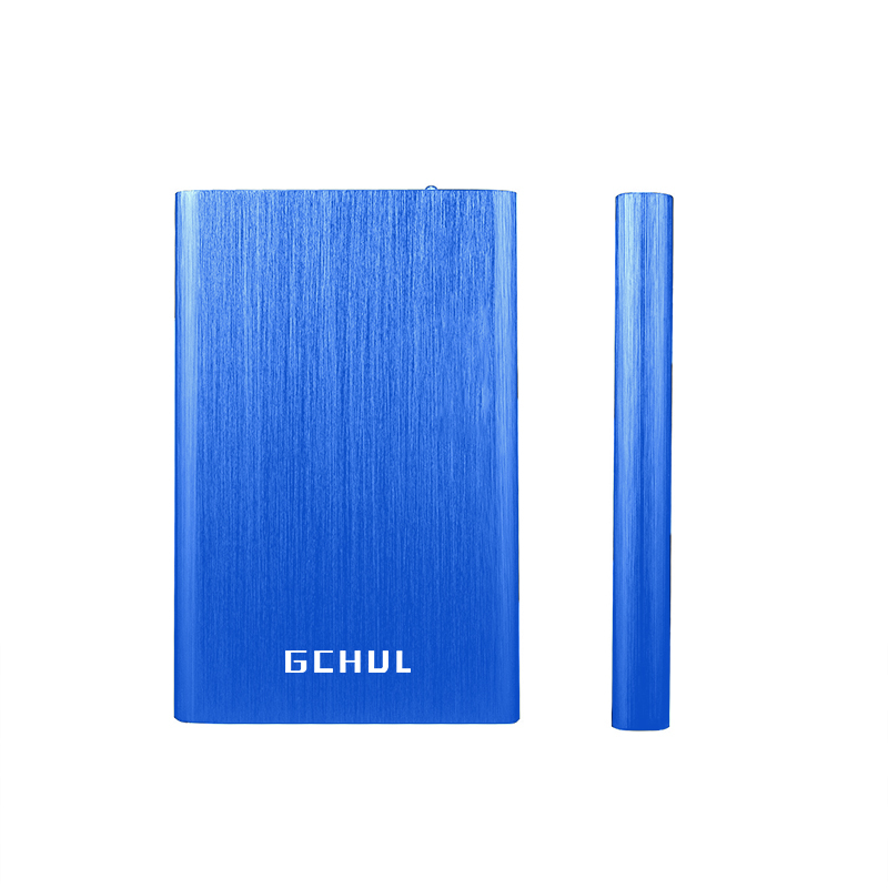 杰储(GCHUL) T1000 1T USB3.0 2.5英寸磨砂蓝色 移动硬盘 (计价单位:个) 磨砂蓝色高清大图
