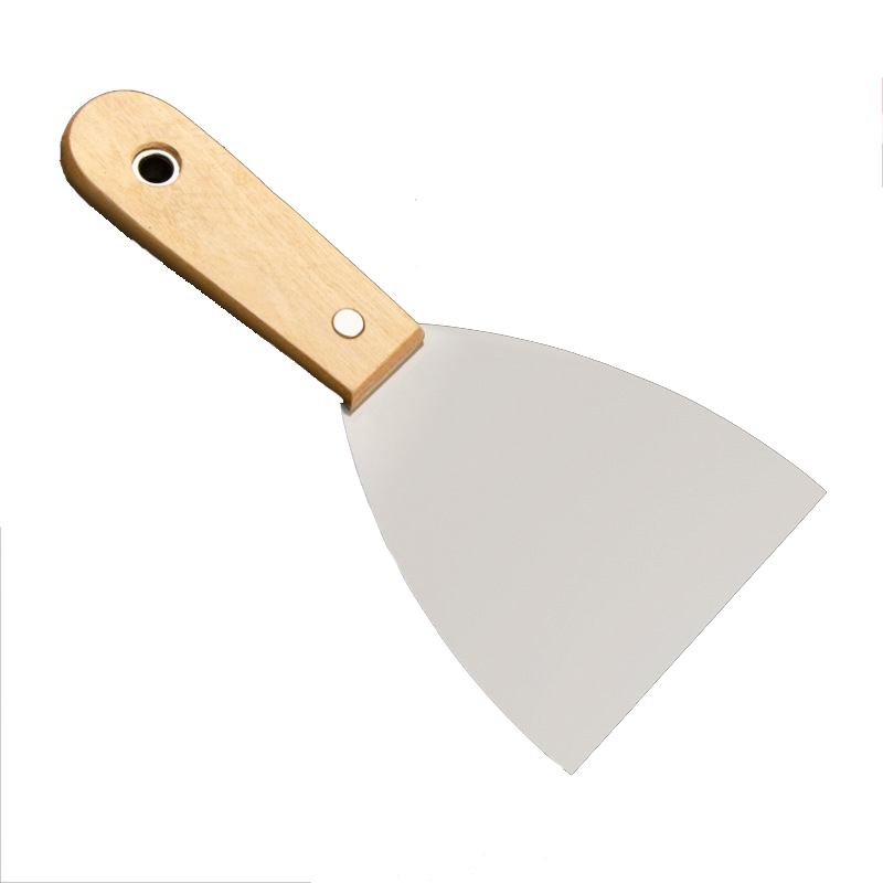 沐霓优品 不锈钢油灰刀 4寸/把高清大图