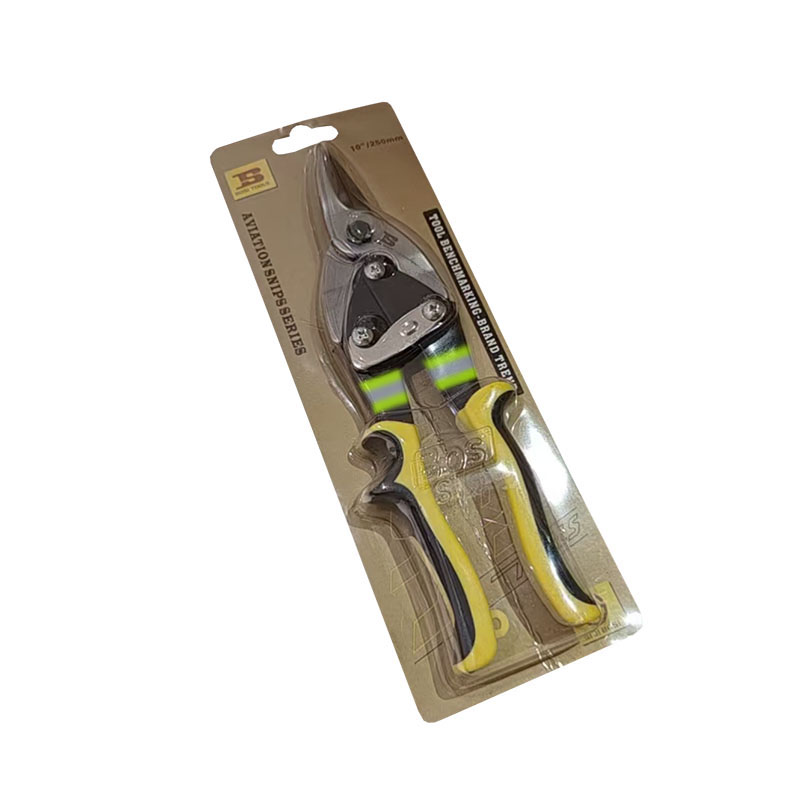 波斯(BOSI) 荧光系列航空剪 10寸直剪 把高清大图