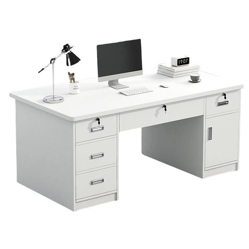 烁恒电脑桌五抽张高清大图