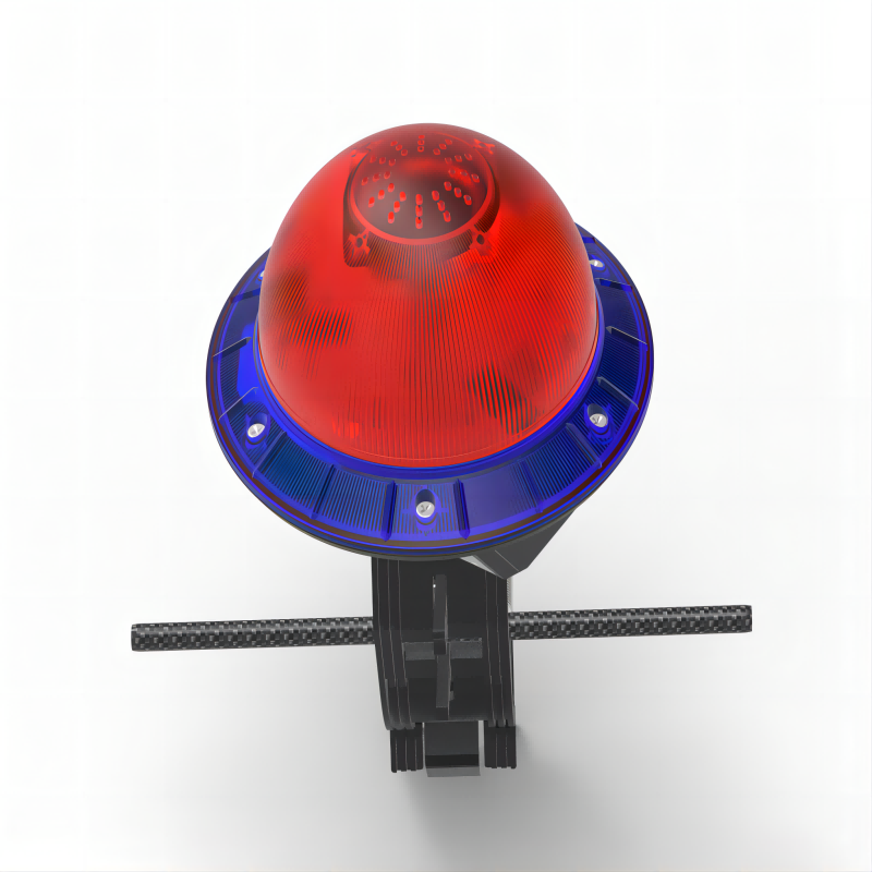 傲芒 AM-BZD-24 太阳能声光警示灯 (计价单位：盏)红色高清大图