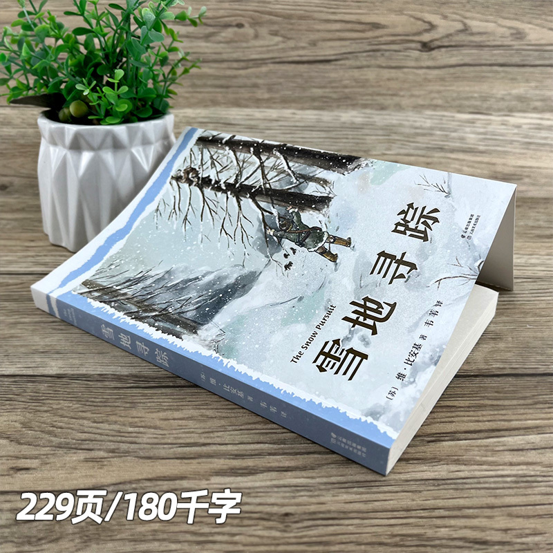 小河男孩 [正版]雪地寻踪 四年级百班千人阅读书 小学生课外书必读书籍 9-10-11周岁儿童文学读物 大阅小森 云南美