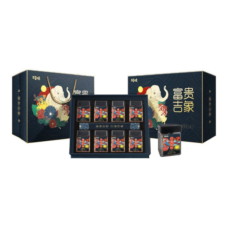 百草味 高端坚果礼盒(富贵吉象) 1010g
