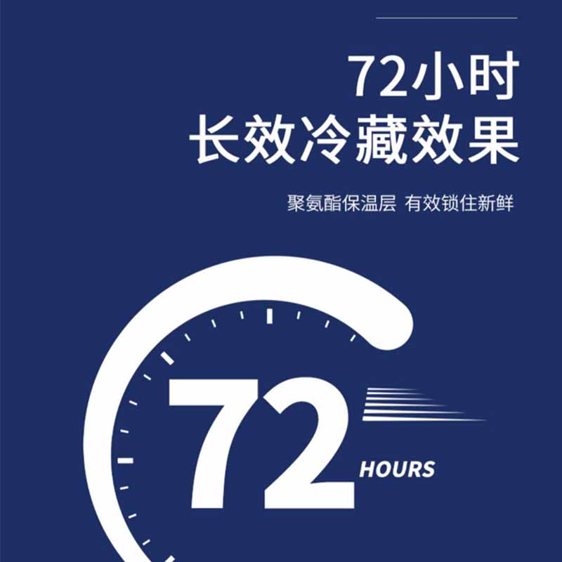 爱路达 收纳箱全PU高配65L保温箱 带轮 D-65L /个高清大图