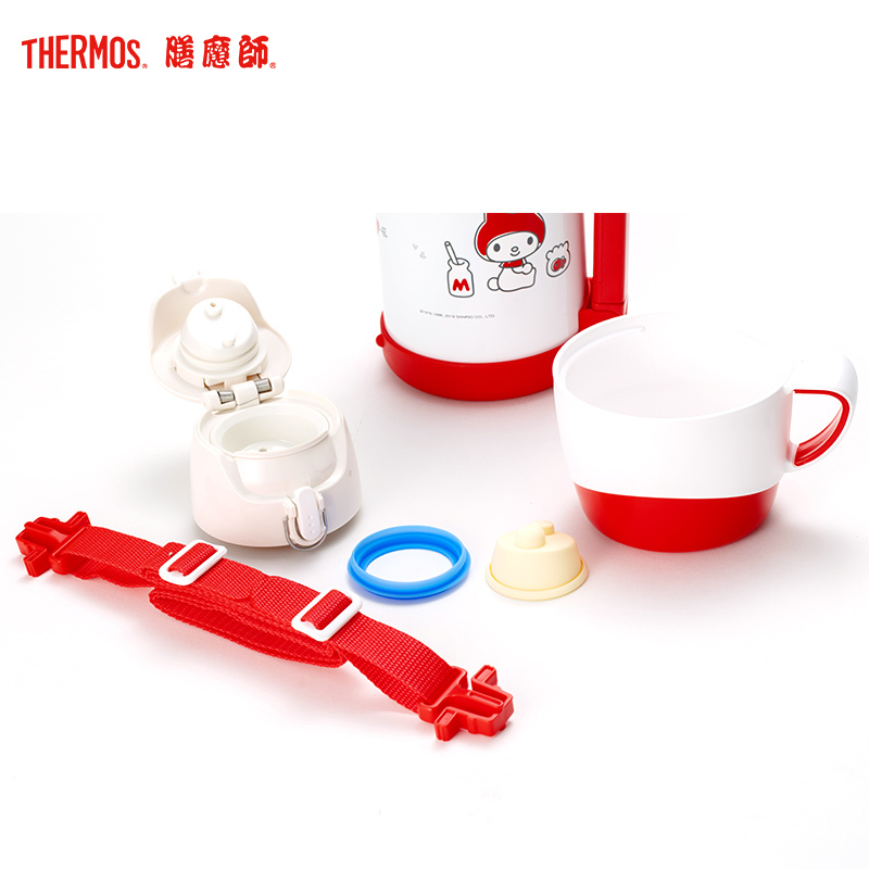 膳魔师,膳魔師(THERMOS)保温杯 TCMG-370 Hello Kitty系列手柄 办公手柄杯 长效保温 通用