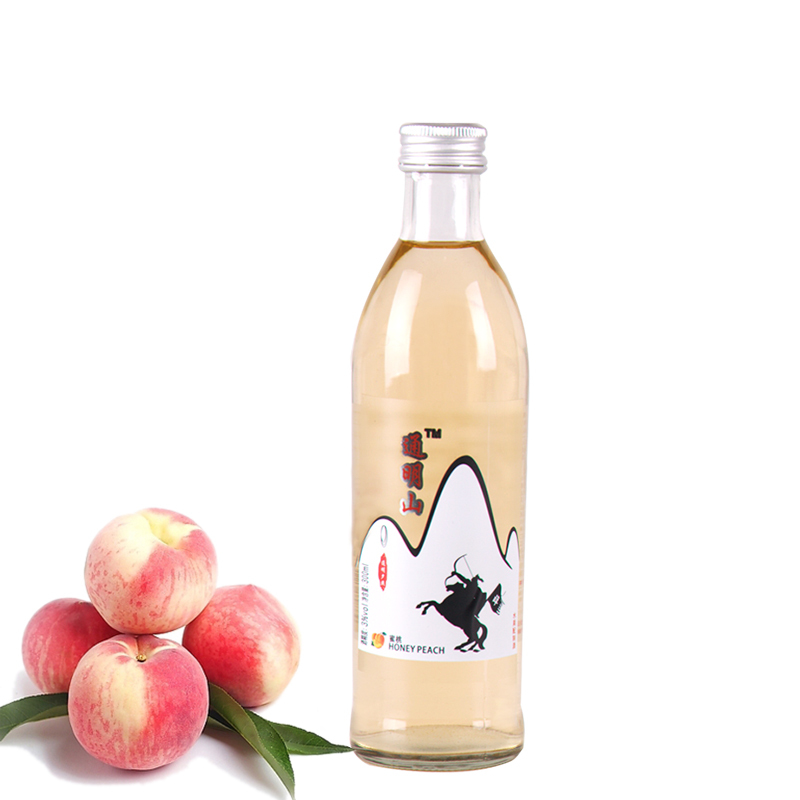 通明山水果酒(水蜜桃味)3度迷你装小酒3度300ml单瓶