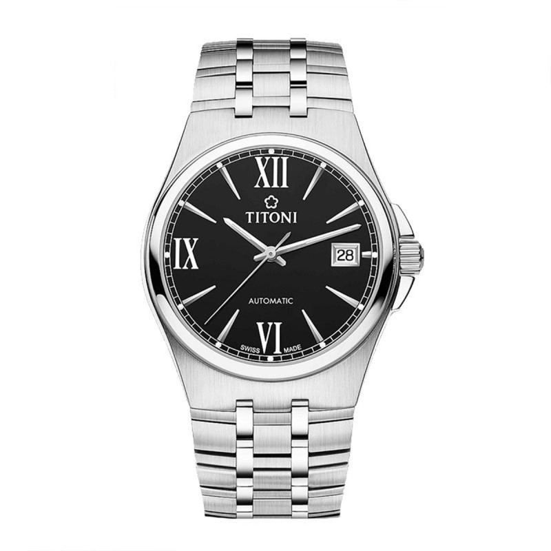 梅花titoni瑞士手表男士表自动机械空霸系列休闲商务男表83730s521