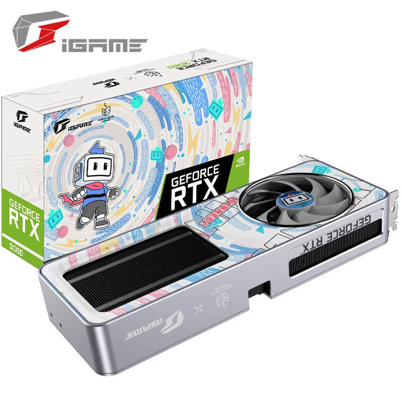七彩虹RTX 3060 Edition OC 12G哔哩哔哩联名台式机游戏定制显卡