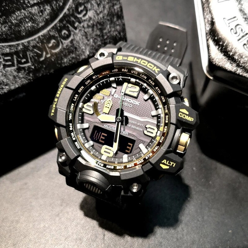 全国联保casio卡西欧手表gshock大泥王三重感应六局电波太阳能男表