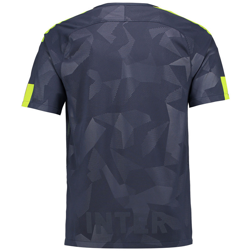耐克NIKE 国际米兰17-18男第二客场足球队服国米短袖球衣847272-472