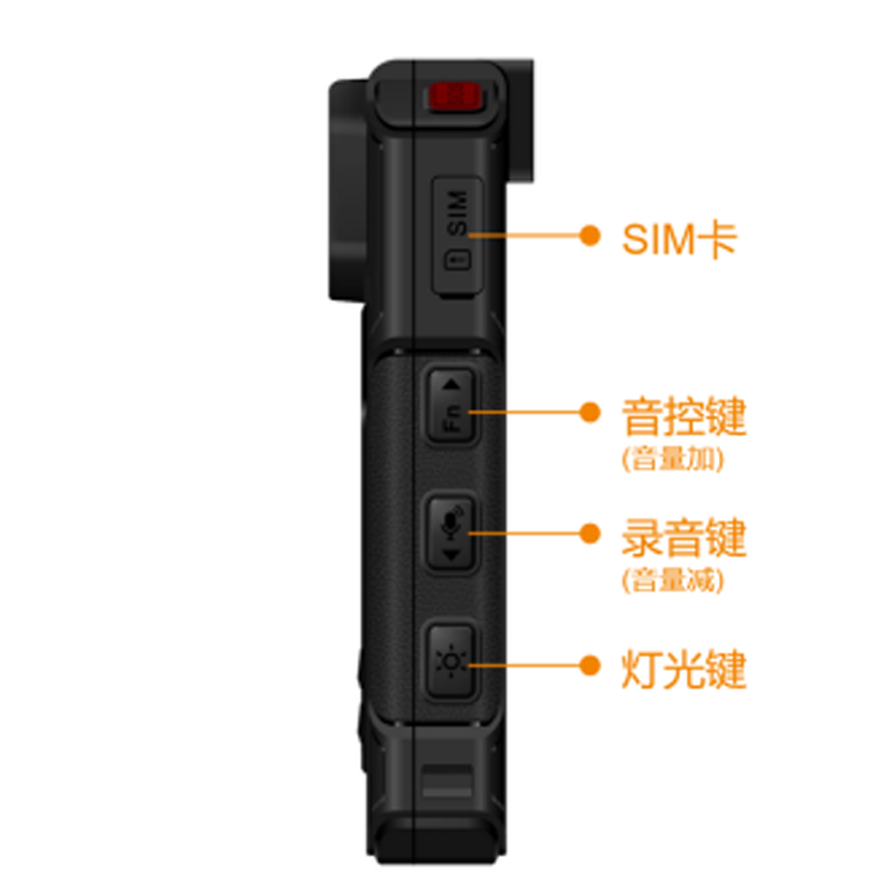 金三立 ST-AD100 256G 1920*1080 智能工作记录仪 (计价单位:台)黑色高清大图