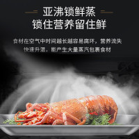 西门子(SIEMENS)嵌入式蒸箱蒸汽炉 30种自动程序45L大容量专用蒸箱CD289ABS0W