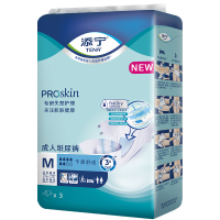 添宁成人纸尿裤老年人产妇尿不湿3片夜用M中号(体验装)