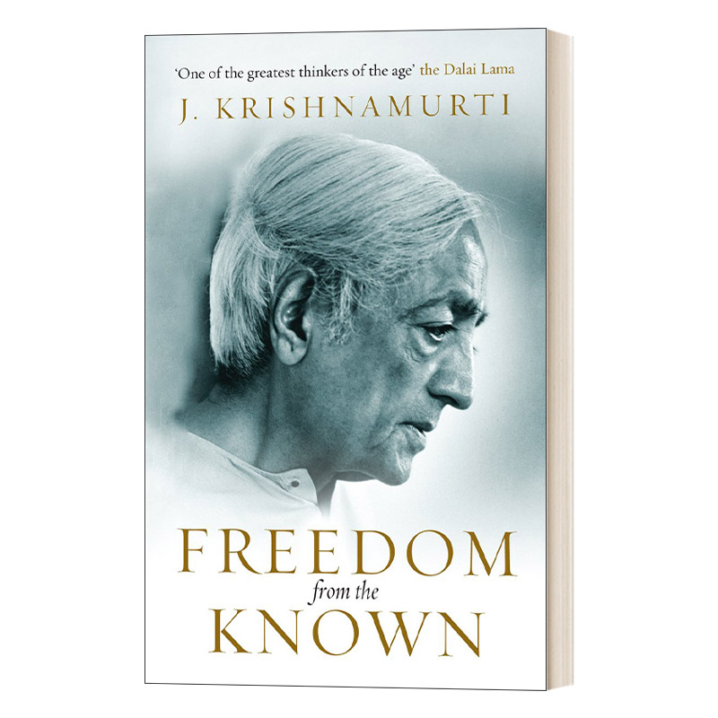 过犹不及 如何建立你的心理界线 [正版]英文原版 Freedom from the Known 重新认识你自己 克里希那高清大图