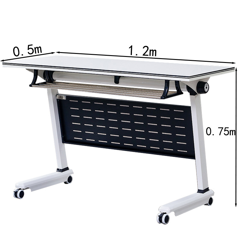 指臣培训桌1.2*0.5*0.75m张高清大图