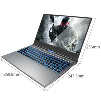 机械革命(MECHREVO)深海幽灵Z2 Air i7 15.6英寸轻薄本游戏本笔记本定制版本(i7-9750H 32G 128GB固态 SSD GTX1650 4G 72%色域）