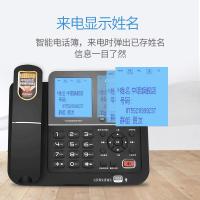 中诺录音电话机座机固定电话G076随录随存电话机 黑色 16G