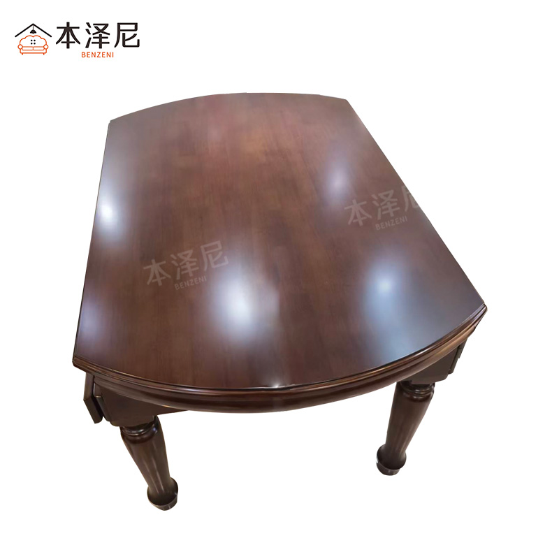 本泽尼 餐桌 HTYH-NCZ135 1350*1350*760mm 张高清大图