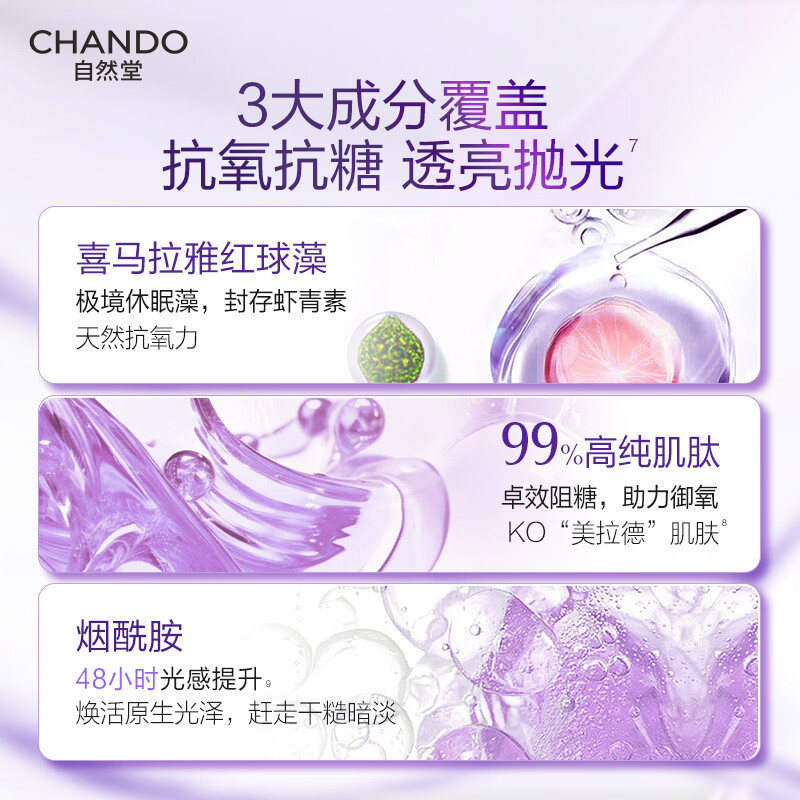 自然堂 凝时 鲜颜肌活乳液 120ml高清大图