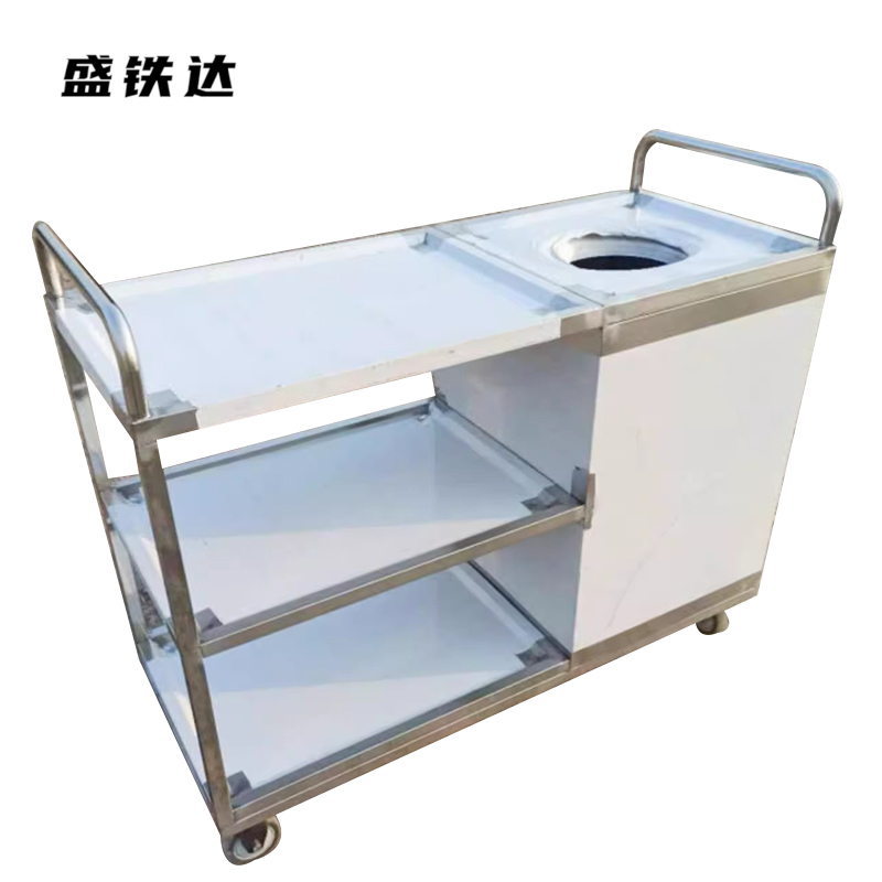 盛铁达 单孔收餐柜车1200*800*1000mm STD-XS227 台