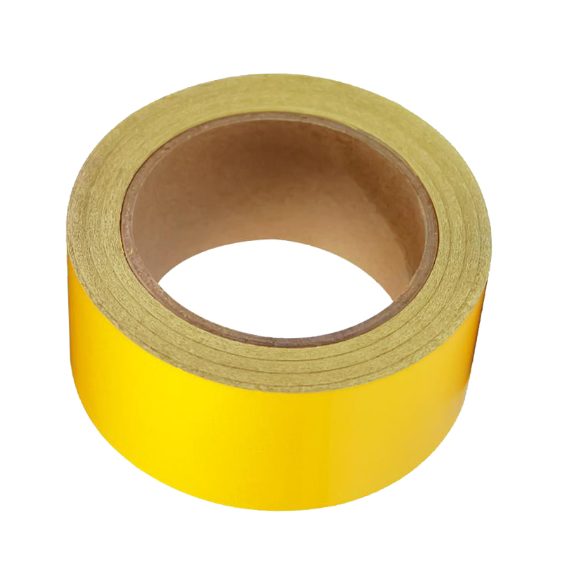 谐晟 反光胶带 反光条反光警示带反光膜反光贴 黄色 5cm*25m 1卷