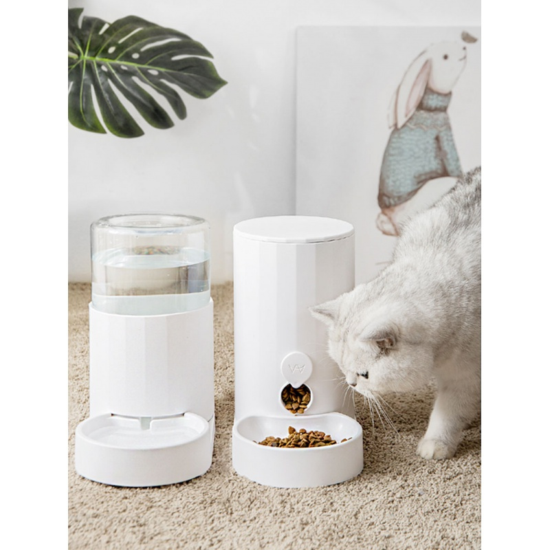 宠物自动饮水机喂食器猫咪水盆挂式喂水泰迪喝水狗碗狗狗用品高清大图