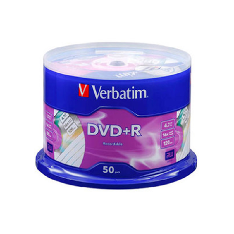 威宝原装 DVD刻录盘 16X刻录光盘 空白DVD光盘 光碟 50片桶装
