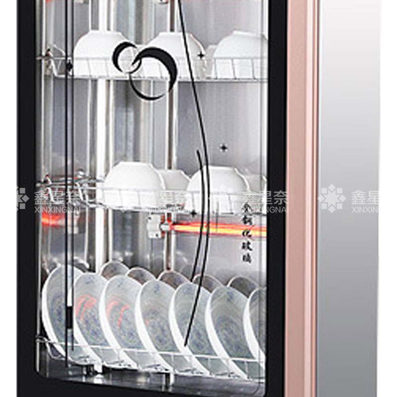 鑫星奈 XXN4042905 商用消毒柜餐具碗筷消毒柜臭氧红外线消毒 单开门高清大图