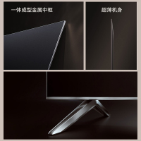 TCL 43V8 43英寸液晶平板电视机 4K超高清 防蓝光护眼 超薄金属机身 全面屏 智慧屏 人工智能 教育电视