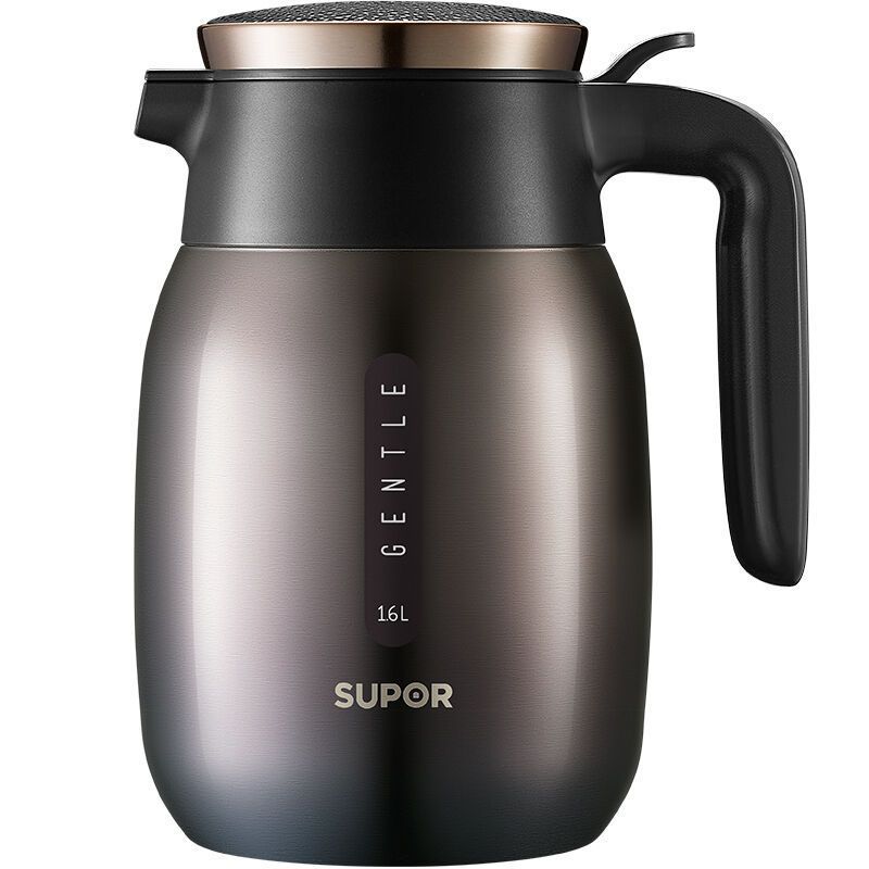 苏泊尔supor苏泊尔304不锈钢星空真空保温壶16l家用保温瓶开水壶水热