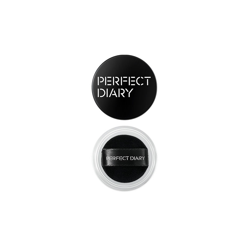 完美日记(PERFECT DIARY) 剔透柔雾控油散粉锁色版迷你装蓝色散粉不挑肤色