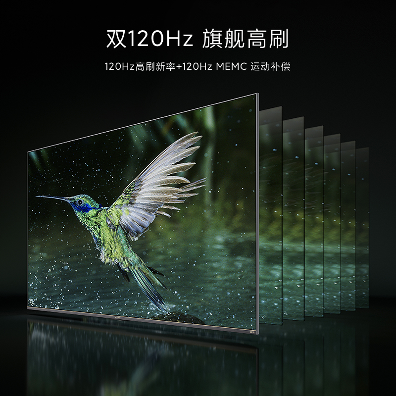 小米电视ES Pro 55英寸全面屏多分区背光双120Hz高刷声控平板电视高清大图