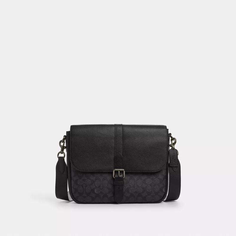 COACH/蔻驰多功能可调节电脑背包通勤手提商务休闲双肩包