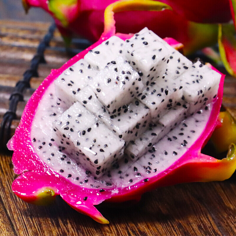 【熊猫鸟】进口白心火龙果 净重9斤装 单果300-500g