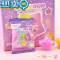绿彩虹光十二星座盲盒橡皮擦小学生专用黑科技网红高颜值创意卡通可爱五角星造型果冻橡皮水晶儿童渐变奇葩像皮 [惊喜盲盒]6个