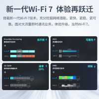 锐捷（Ruijie）WiFi7 2.5G无线AP吸顶套装3600M 1拖6全屋路由器ac+ap组网大户型RG-EG209