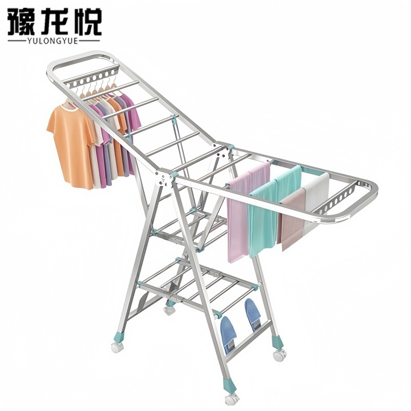 豫龙悦落地晾衣架 不锈钢晾衣架1800*510*1020mm个